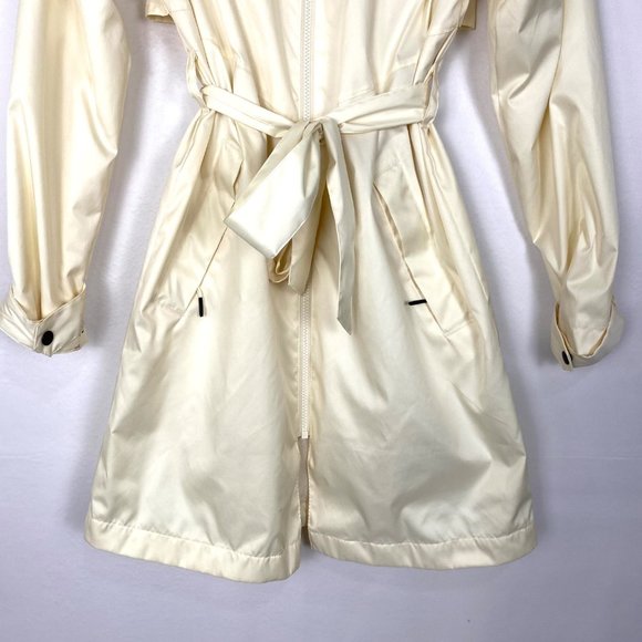 Nike Sportswear Windrunner Trench Coat Parka Rain Jacket Off White XS - Picture 5 of 12